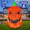 12ft Giant Halloween Inflatable Pumpkin with LED Lights