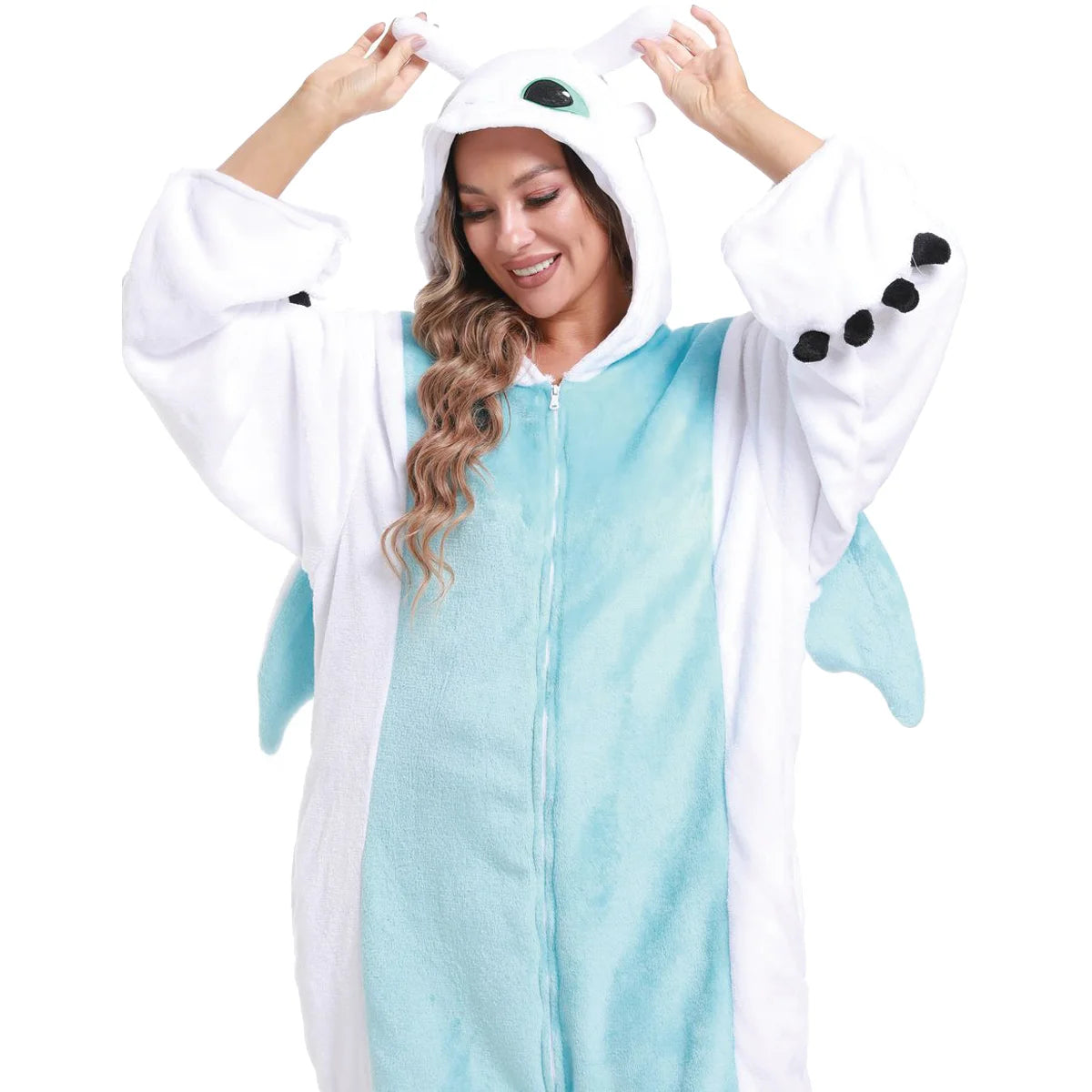 Cozy Up in Style: Snuggy Dragon Cartoon Onesie