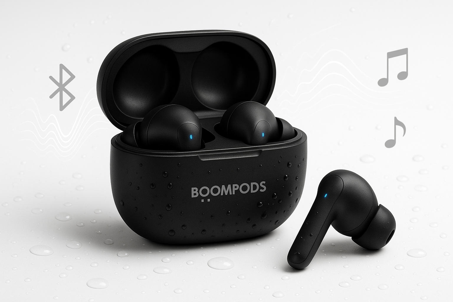 can we remove the tech sound and replace with the word BOOMPODS