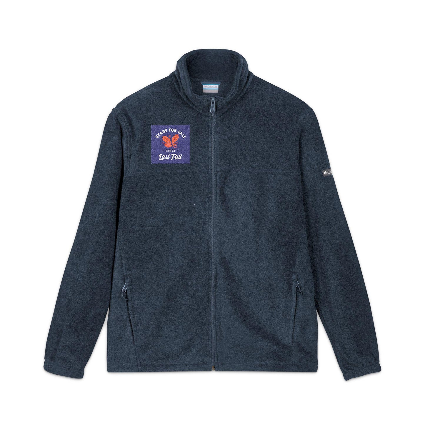Embroidered Fleece Jacket: Unisex Columbia MTR Filament, Lightweight Outdoor Wear