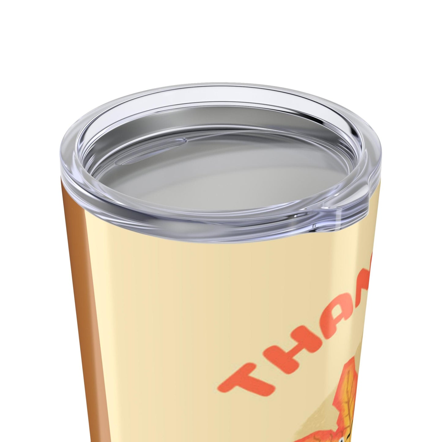 Thankful & Blessed Fall Tumbler: 20oz Autumn Drinkware