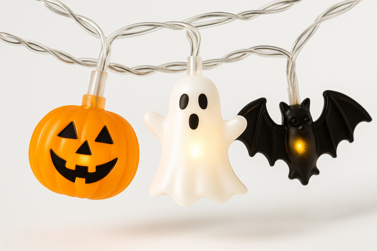 Spooky LED String Lights - 20ft Halloween Decoration